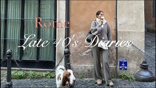 (Late 40's Diaries) where to go when you are in Rome.(Rome VLOG the first one)