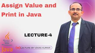 Java Program to Assign Values and Print Output | Beginner Java Example