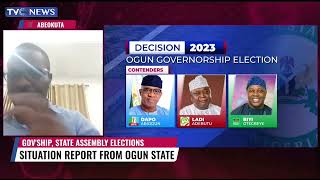 #Decision2023 | Ibraheem Shitta Gives Situation Report From Ogun State