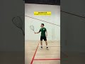 squash drills for beginner the right contact point squash squashlife squashcoaching 壁球