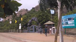 Overview of pandavula gutta rock climbing Warangal