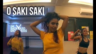 O SAKI SAKI  |  The Backyard Groovers | Jazz Choreography | Ashish Gupta | Sandeep Chugh|