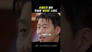 손흥민이 뽑은 전술명 '화이팅' 축구 베스트 일레븐 스쿼드 #손흥민 #베스트일레븐 #shorts