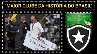 ARTUR JORGE | PROFISSIONALISMO GERAL | COMO TEXTOR ENXERGA O BOTAFOGO