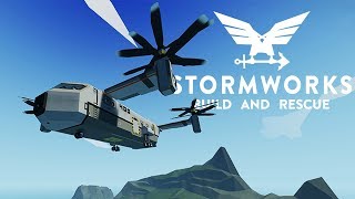 Saving Lives In A New Giant Helicopter - Stormworks Best Creations - Jelly \u0026 TR-400 Superheavy