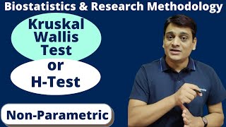 Part 3: Kruskal Wallis Test | H Test | Non Parametric Test