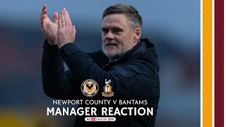 MANAGER REACTION: Alexander praises team spirit