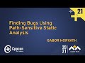 Finding Bugs Using Path-Sensitive Static Analysis - Gabor Horvath - CppCon 2021