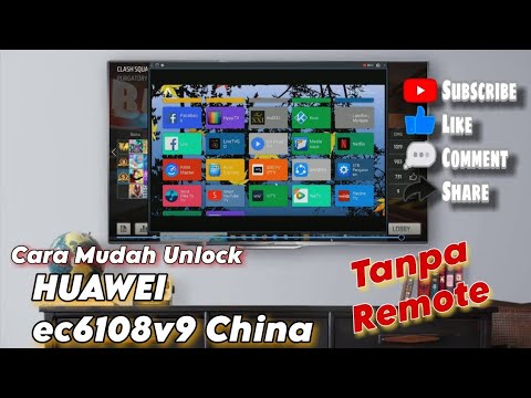 Cara Mudah Unlock Stb Huawei Ec6108v9 ChinaTanpa Remote - YouTube