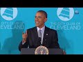 remarks by the president to the city club of cleveland