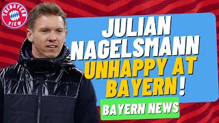 Julian Nagelsmann unhappy with Bayern Munich’s transfer strategy! - Bayern Munich Transfer News