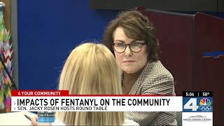 KRNV Reno - Rosen hosts roundtable with Reno police chief, fire chief, advocate on fentanyl crisis