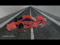 spike strip high speed crashes 2 – beamng drive