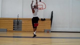 Dre Baldwin: NBA Shooting Guard Workout | 3x Thru Legs Quick-Pullup 3pt Shooting Drill