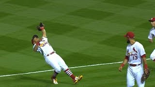 CHC@STL: Wong makes magnificent falling catch