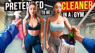 Elite Powerlifter Pretended to be a CLEANER #20 | Anatoly GYM PRANK
