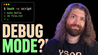 Bash Arguments (set -u, set -x, bash -n, etc.) - Bash Scripting Course (pt30)