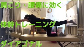 肩こり腰痛に効く体幹トレーニング／秦野市のすこやか整体院