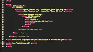 Creating a Real Time HTML and CSS Editor with jQuery