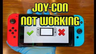 Nintendo Switch - How To Fix  Joy-con - Connection Fail - Broken Controller Sliding Rail