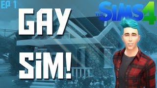 MAKING A GAY SIM?! - Sims 4 Gay Series Ep 1