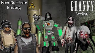 Granny Arrival New Nuclear Escape Ending ☢️ (Full Gameplay)