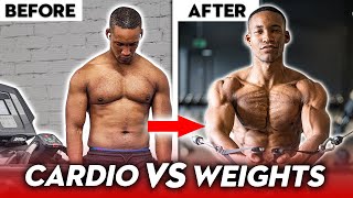 Cardio Vs. Weights - Best Way to Burn Fat FASTER