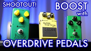 BOOST SHOOTOUT - JOYO vs. BOSS vs. MXR