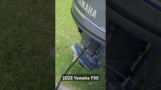 Yamaha 50hp Four stroke- Yamaha F50 outboard rev up