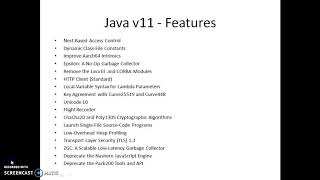 Introduction to java 11 | JDK version 11 | Features in Java 11 | JDK 11 | Java 11