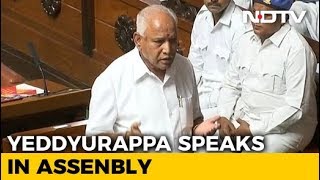 BS Yeddyurappa Quits As Karnataka Chief Minister Just Before Trust Vote