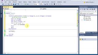 Passing Arrays as Function Arguments vb.net
