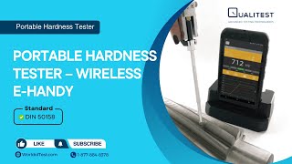 Portable Hardness Tester – Wireless E-Handy | Qualitest