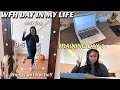 WFH VLOG: 9-5 work from home day in my life! spend my first day of training with me :)