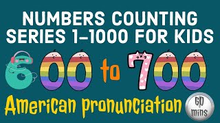 Learn Numbers Counting 600-700 For Kids/Preschoolers/Toddlers/Children: Learn to count/American Way