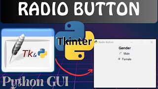 Python #3 | Tkinter tutorial for beginners | How to create Radio Button