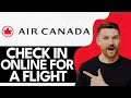 How to Check in Online for a Flight Air Canada (2024)