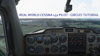 Flight Simulator 2020: Real world pilot normal Cessna 152 circuit tutorial!