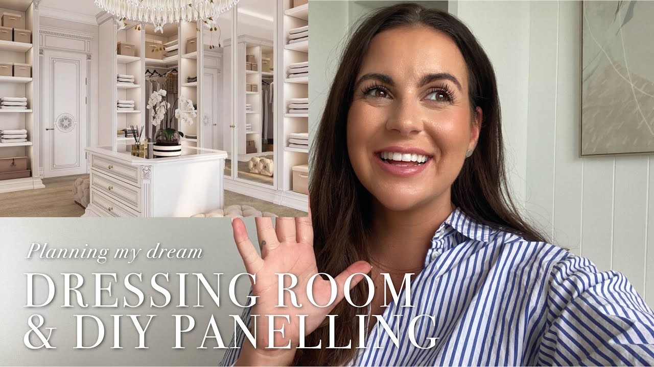 Planning My Dream Dressing Room Some Home Diy Panellng Weekly Vlog