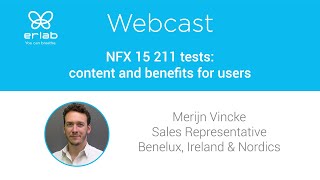 [WEBCAST] NFX 15 211 tests: content and benefits for users