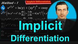 How to find the Implicit Differentiation? - Differentiation/Derivative - #Calculus by #Moein