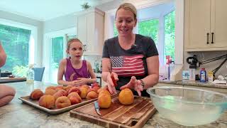 Canning PEACHES | Raw pack Method | Low sugar