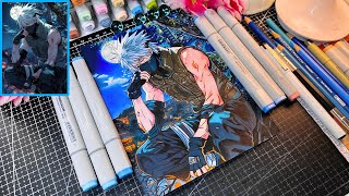 Kakashi drawing // Drawing Kakashi Hatake // Naruto drawing