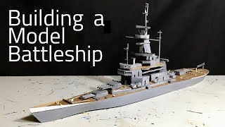 How to Make a Model Battleship from Cardboard