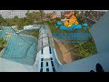 POV Gale Force Water Coaster Slide at Schlitterbahn South Padre Island (Beach Park at Isla Blanca)