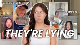 EXPOSING Wellness Influencers! "Sunscreen is Toxic & Doctors are Lying"