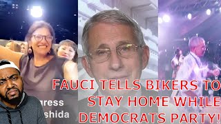 Fauci Tells Sturgis Bikers To Stay Home But Is SILENT On Obama And Rashida Tlaib Party!