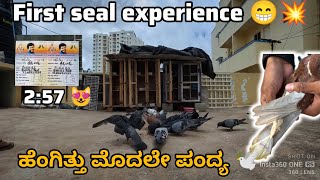 ನಮ್ಮ ಮೊದಲನೇ ಪಾರಿವಾಳ ಪಂದ್ಯ ಹೇಗಿತ್ತು ನೋಡಿ ||Prince loft ||explaining about our first seal in Kannada