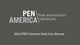 2015 PEN Literary Gala