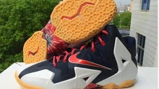 First impression Lebron 11 "Independence Day" Hypebeast90